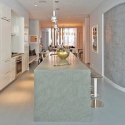 白色现代舒适住宅欣赏厨房
