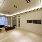 美式现代大宅设计欣赏客厅效果