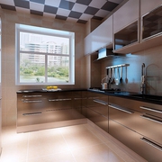 现代住宅设计效果图厨房