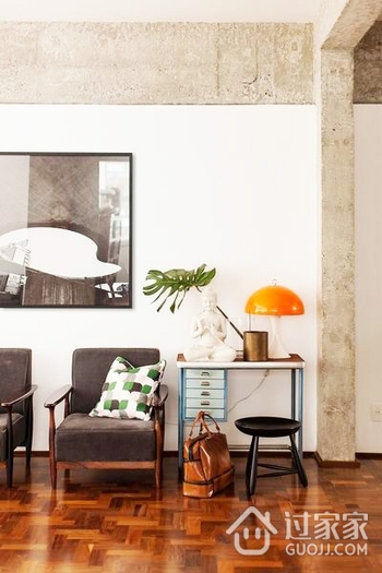 现代单身公寓设计欣赏客厅局部