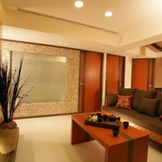 66平东南亚风格住宅欣赏客厅效果