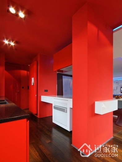 空间拼色住宅欣赏厨房