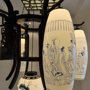 中式古典风灯饰效果图
