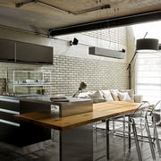 工业风复式住宅欣赏厨房设计