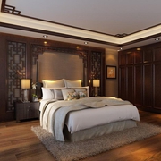 传统中式古典别墅欣赏卧室