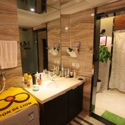 50平温馨简约住宅欣赏洗手间设计