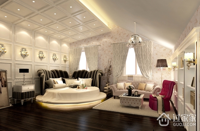 古典设计美式别墅欣赏卧室设计