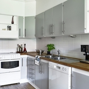 72平简洁环保公寓欣赏厨房