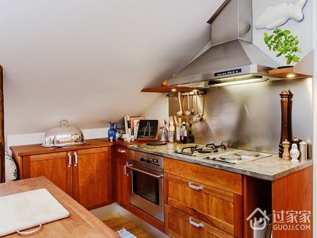 78平北欧舒适住宅欣赏厨房设计