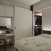 现代设计风格住宅效果套图卧室过道设计