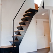 57平现代阁楼一居室欣赏楼梯间设计