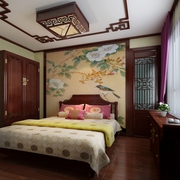 中式典雅别墅欣赏卧室