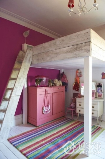 色彩斑斓美式时尚效果图欣赏儿童房