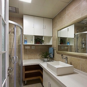 63平温馨环保住宅欣赏洗手间