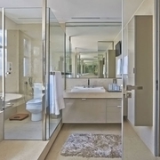 舒适时尚现代住宅欣赏卫生间