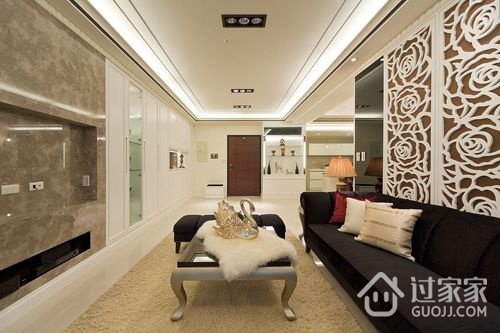 美式现代大宅设计欣赏客厅陈设