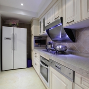 125平美式复式住宅欣赏厨房