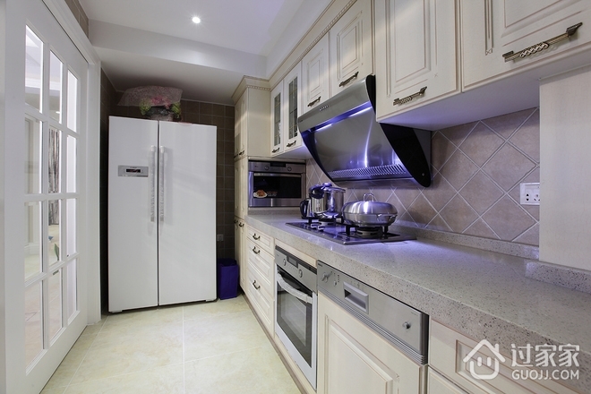 125平美式复式住宅欣赏厨房