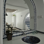 恋上地中海风格住宅欣赏洗手间设计