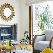 色彩艳丽简约住宅欣赏客厅设计