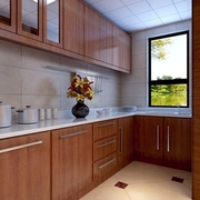 雅致新中式案例设计欣赏厨房橱柜