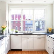 白色现代住宅欣赏厨房效果
