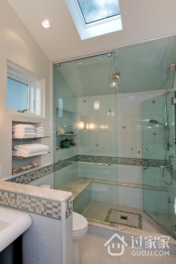 现代风格效果图浴室