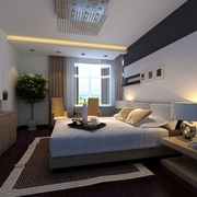 122平欧式风格住宅欣赏卧室