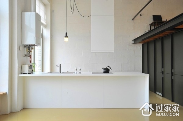 现代创意复式小空间欣赏厨房效果