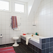 125平北欧复式住宅欣赏卫生间设计