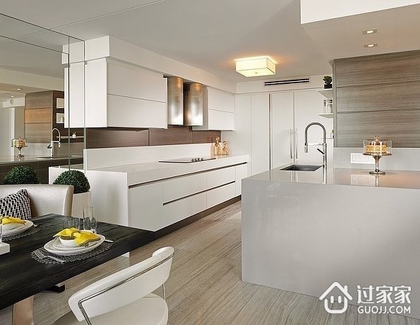 122平现代舒适住宅欣赏厨房