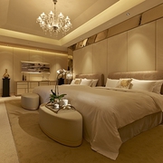 欧式奢华设计效果图欣赏卧室陈设设计