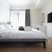 98平清新现代住宅欣赏卧室设计