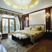 中式风家居设计卧室效果图