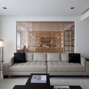 105平现代三居室住宅欣赏客厅设计