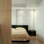 白色现代风格复式楼欣赏卧室