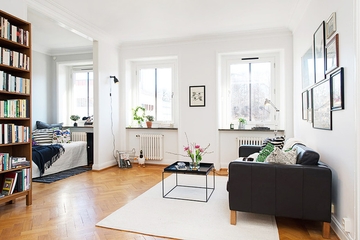 60平北欧单身公寓欣赏客厅设计