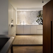 现代风格白色住宅空间欣赏厨房陈设