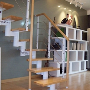 现代风格住宅效果图楼梯设计