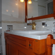 古朴中式温馨住宅欣赏洗手间