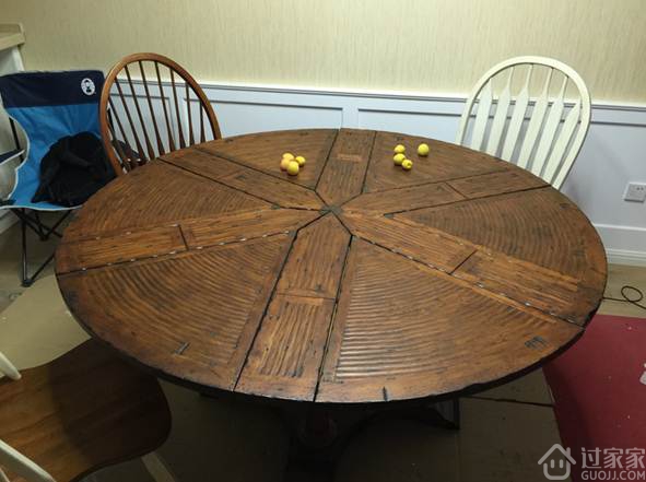 花十万买的全屋实木家具，最惊艳的是可变形的餐桌！