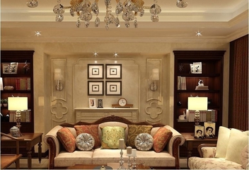 新古典风格住宅欣赏客厅设计