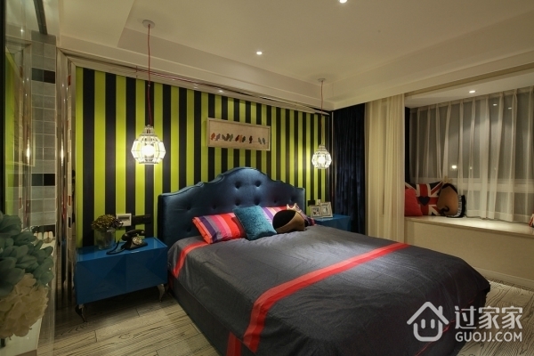 摩登时尚现代住宅欣赏卧室效果