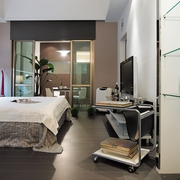 78平低调时尚住宅欣赏卧室设计