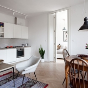 56平北欧新装住宅欣赏厨房