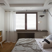 61平现代单身公寓欣赏卧室局部