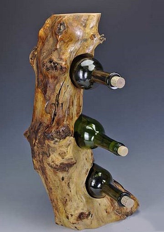 四款葡萄酒架创意设计 品味与艺术共存
