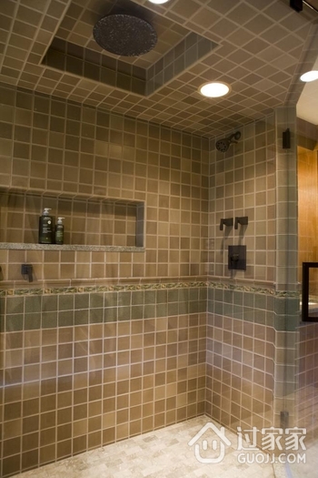 美式别墅装饰效果套图淋浴间设计